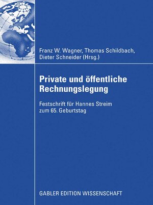 cover image of Private und öffentliche Rechnungslegung